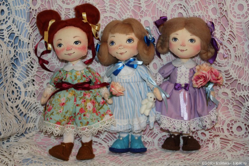 Текстильная кукла Анны Леденейкиной (фото 2)