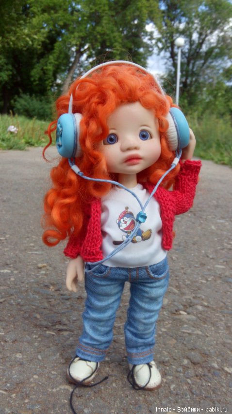 Прогулка малышей — Авторские шарнирные куклы своими руками: лепка (фото 6)