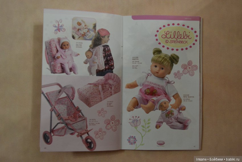 Каталог 2009 года Gotz — Куклы Gotz