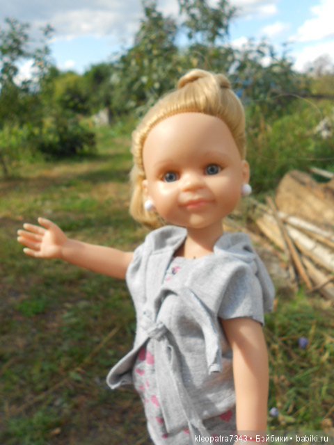 Встреча с медвежонком — Испанские куклы (разное): Vestida de Azul (фото 4)