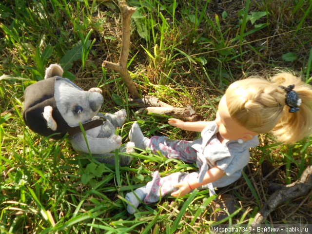 Встреча с медвежонком — Испанские куклы (разное): Vestida de Azul