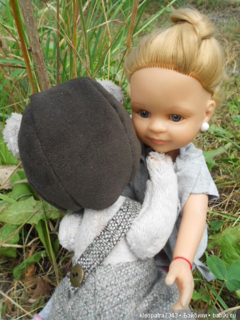 Встреча с медвежонком — Испанские куклы (разное): Vestida de Azul