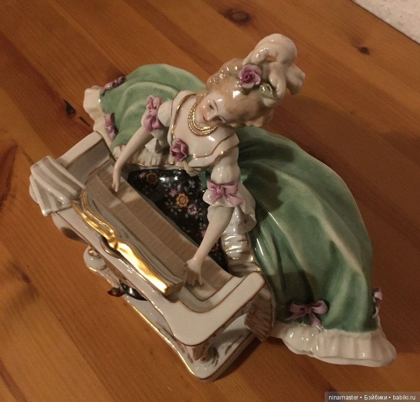 Дама за клавесином от Scheibe-Alsbach (фото 5)