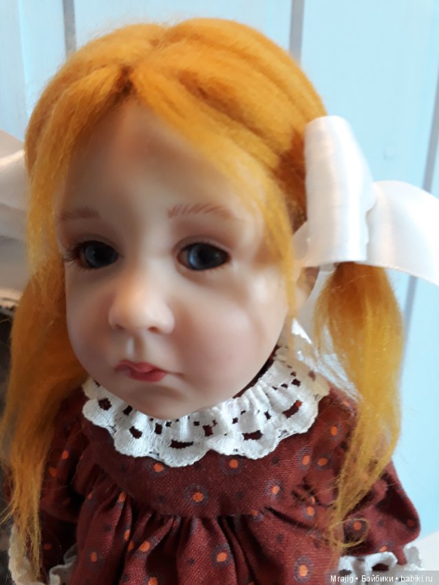 Парик для Мицци — Волосы и парики для кукол: МК (фото 2)
