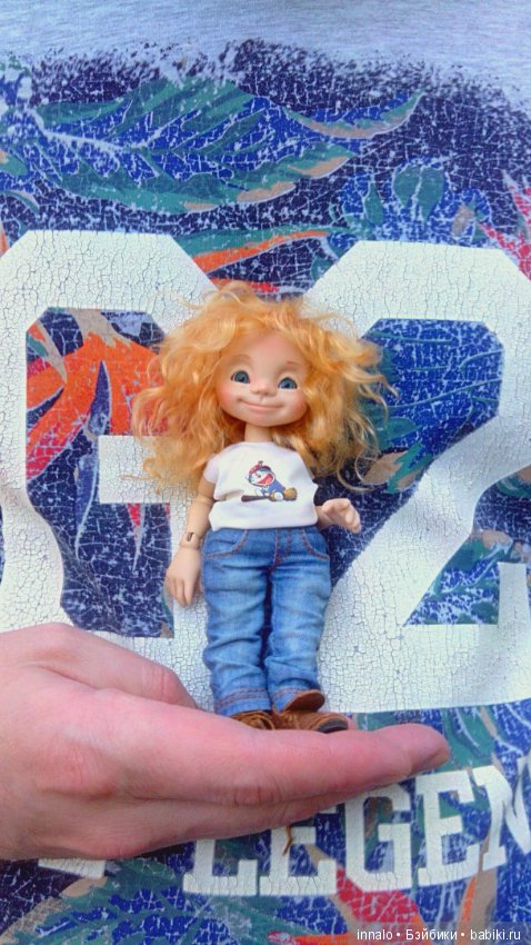 Прогулка малышей — Авторские шарнирные куклы своими руками: лепка (фото 7)