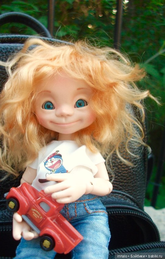 Прогулка малышей — Авторские шарнирные куклы своими руками: лепка (фото 10)