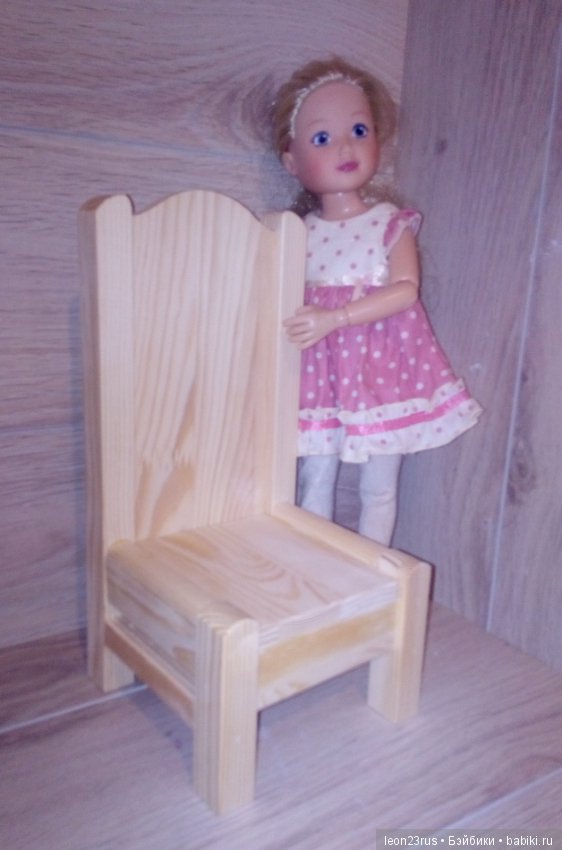 На чём сидят наши куклы — Мебель для кукол и домиков: фото (фото 8)