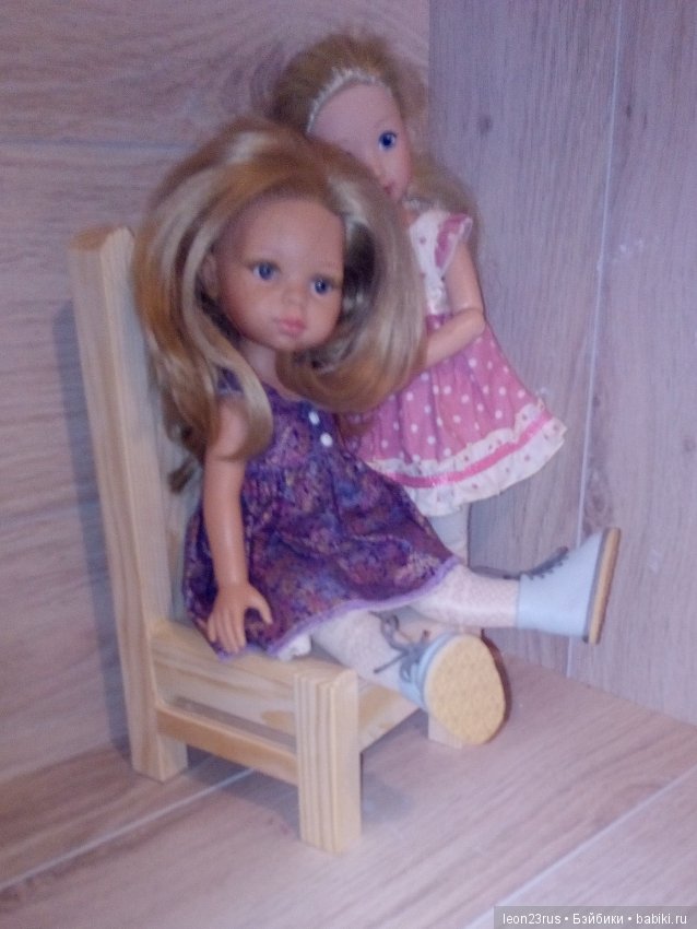 На чём сидят наши куклы — Мебель для кукол и домиков: фото (фото 6)