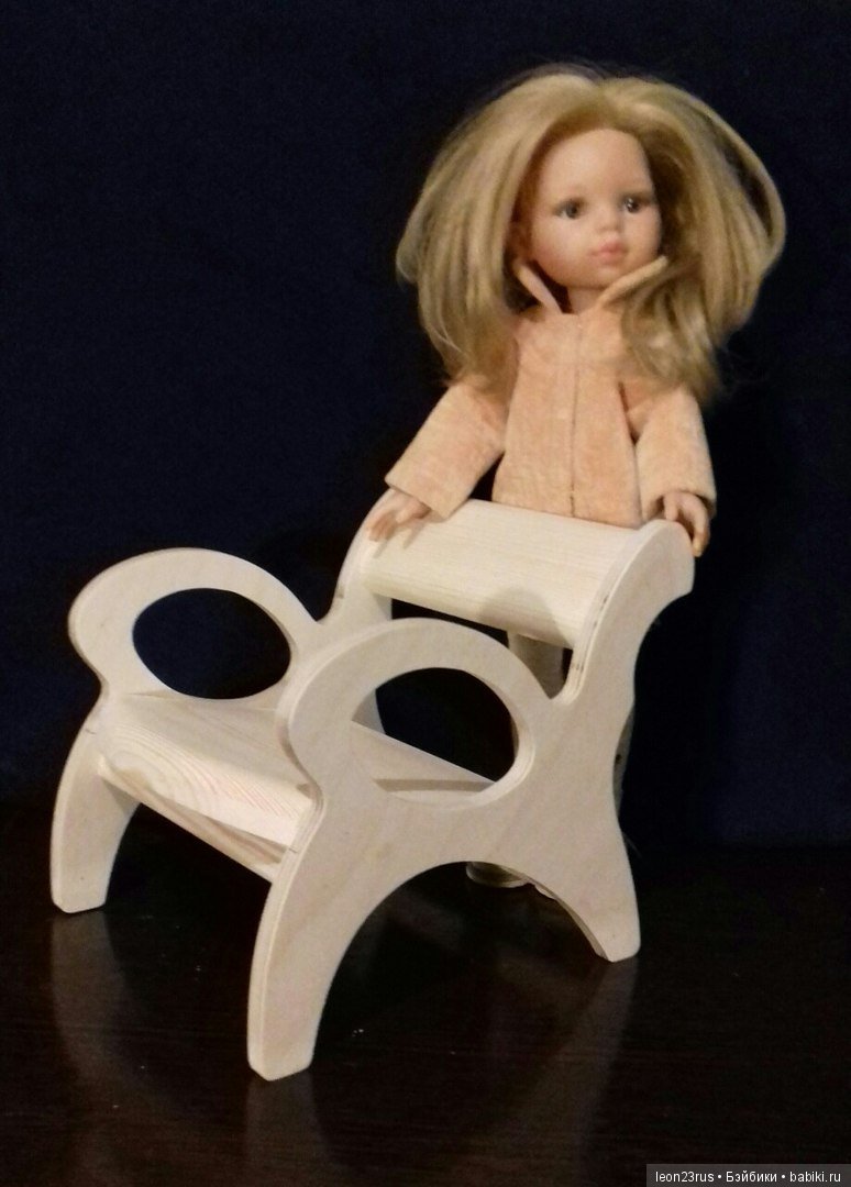 На чём сидят наши куклы — Мебель для кукол и домиков: фото (фото 5)