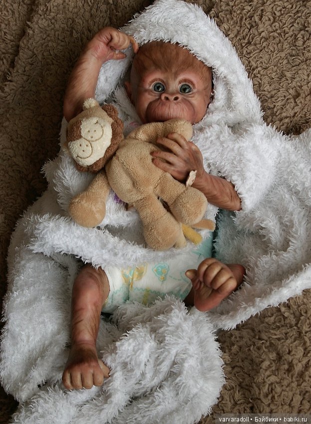 Обезьянки Bindi и Binki в моем исполнении