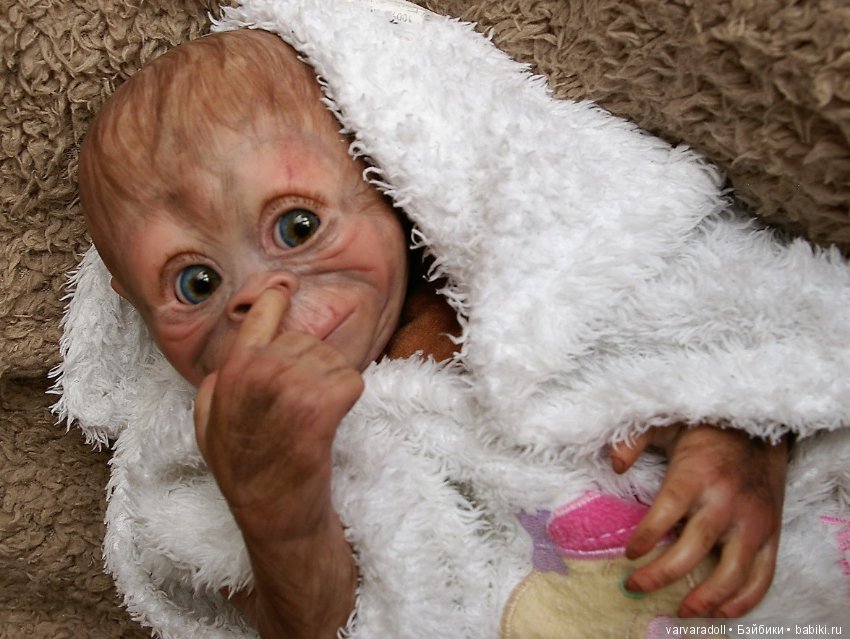 Обезьянки Bindi и Binki в моем исполнении (фото 4)