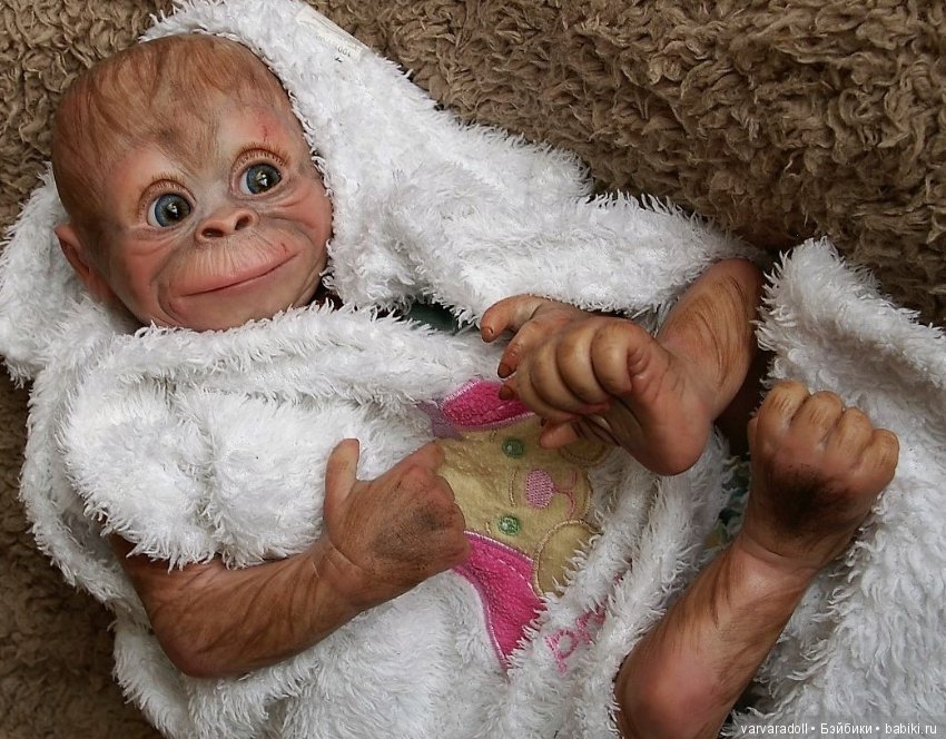 Обезьянки Bindi и Binki в моем исполнении