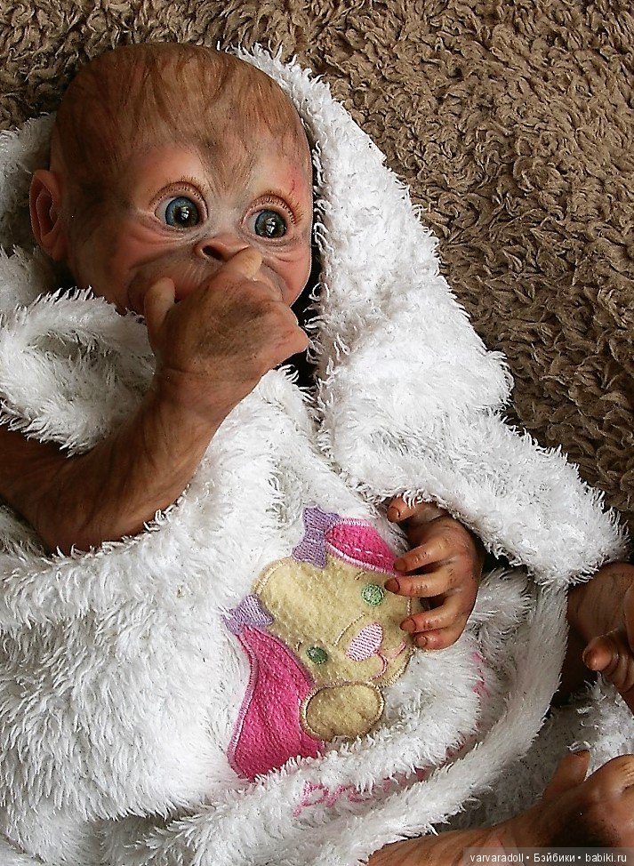 Обезьянки Bindi и Binki в моем исполнении (фото 2)