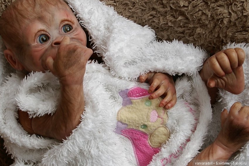 Обезьянки Bindi и Binki в моем исполнении (фото 3)