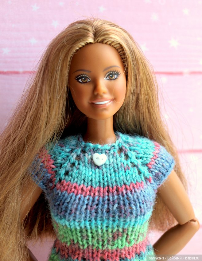 Мои Барбеечки - пышка-звездочка и гибридик пышки-танцовщицы (фото 2)