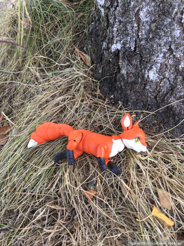 Дружочек на ладошке или карманная лисичка Маруся