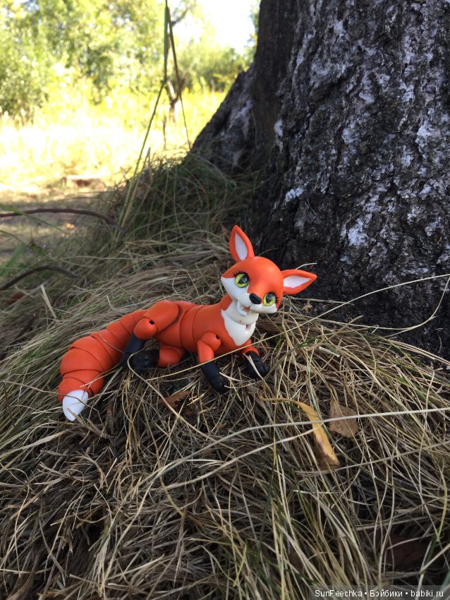 Дружочек на ладошке или карманная лисичка Маруся
