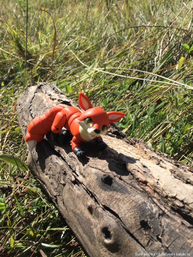 Дружочек на ладошке или карманная лисичка Маруся