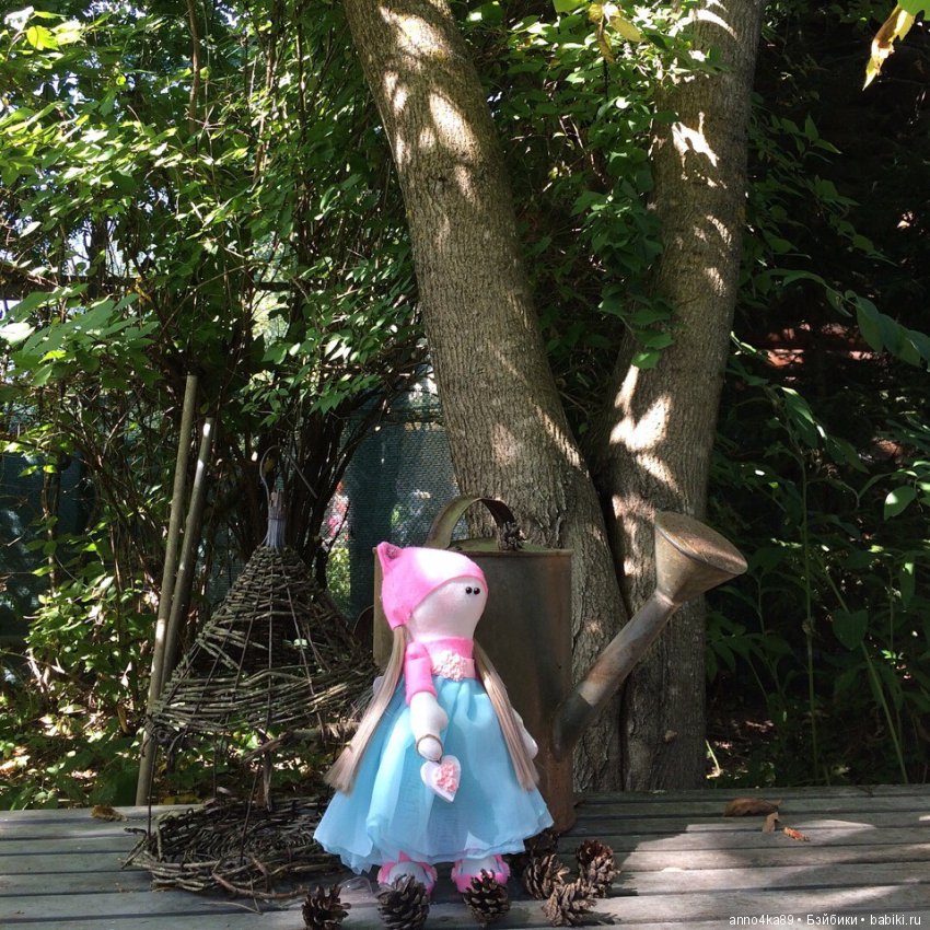 Как куколка Ляля гостила на даче
