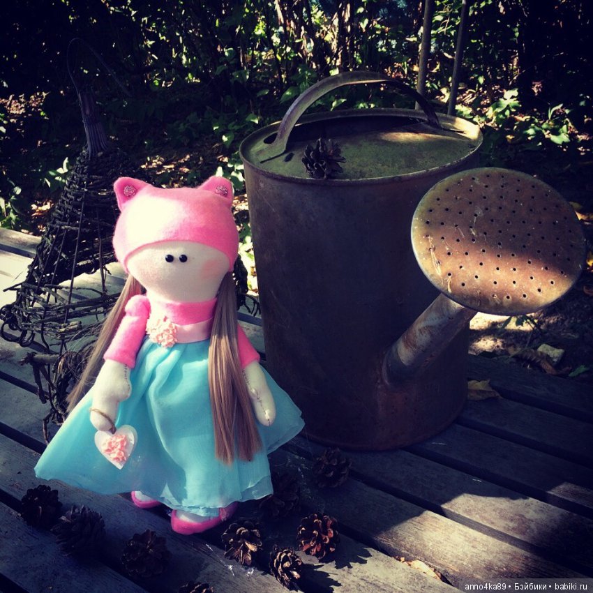 Как куколка Ляля гостила на даче