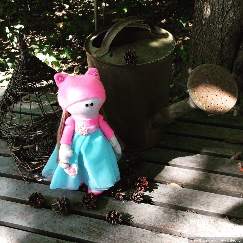 Как куколка Ляля гостила на даче