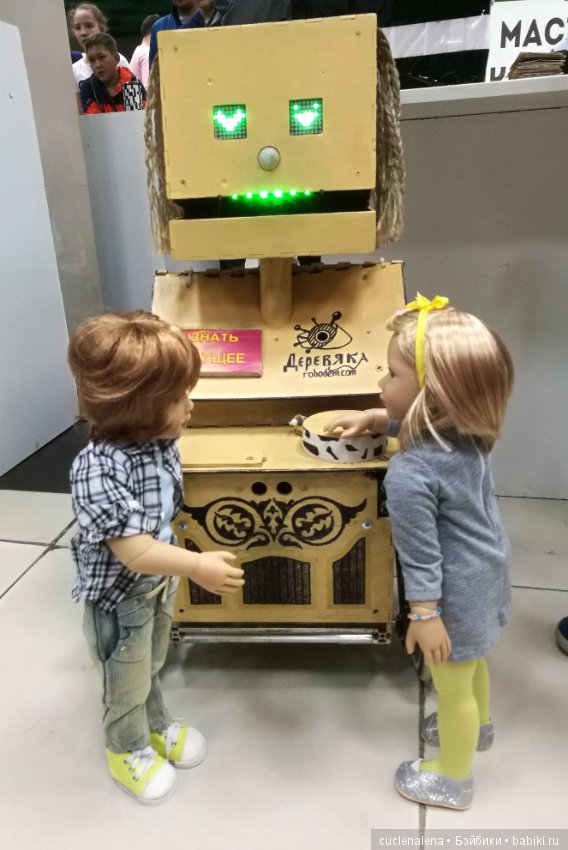 Ходили кидзы-дети на выставку роботов (фото 7)