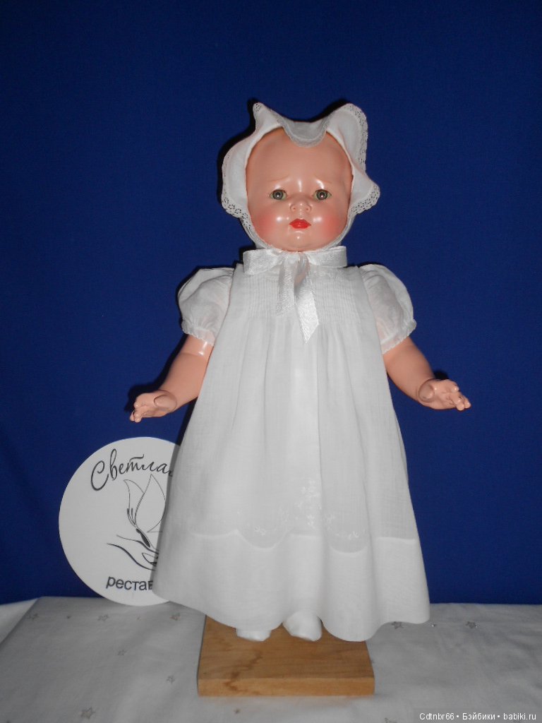 Губки бантиком, бровки домиком... Огромное спасибо Shvetko Светлана за антикварного малыша из США