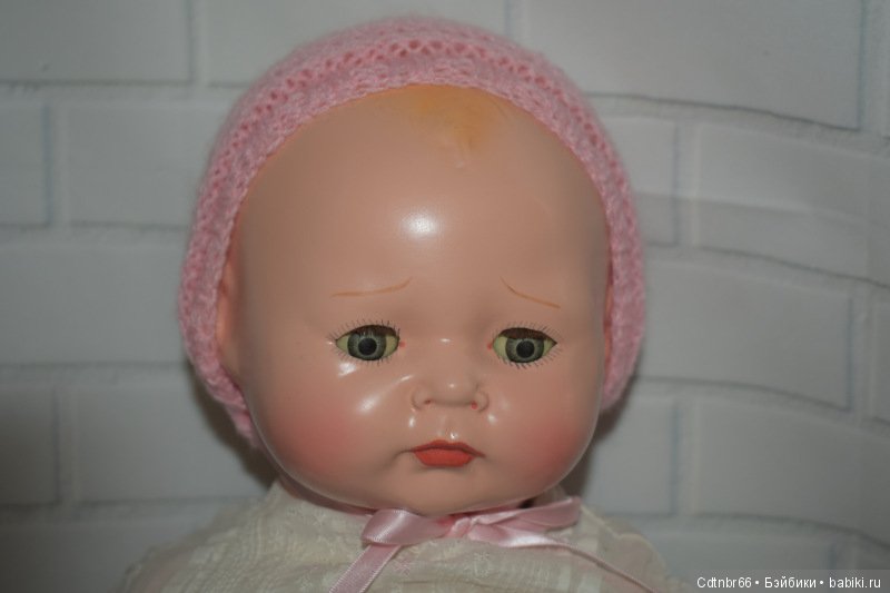 Губки бантиком, бровки домиком... Огромное спасибо Shvetko Светлана за антикварного малыша из США