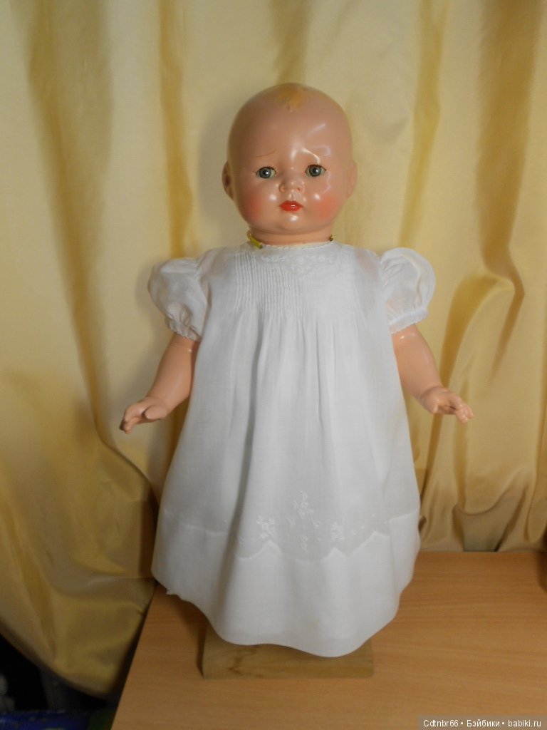 Губки бантиком, бровки домиком... Огромное спасибо Shvetko Светлана за антикварного малыша из США