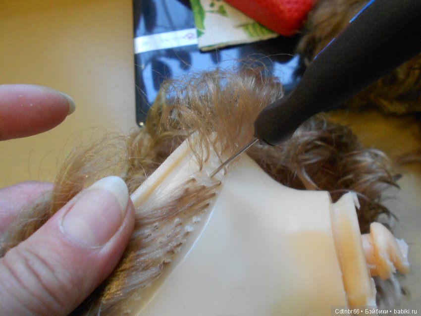 Подробный МК: Возрождение куклы СССР Оли ( ладушки) (фото 9)