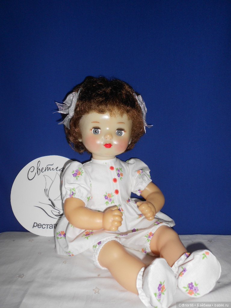 Подробный МК: Возрождение куклы СССР Оли ( ладушки)