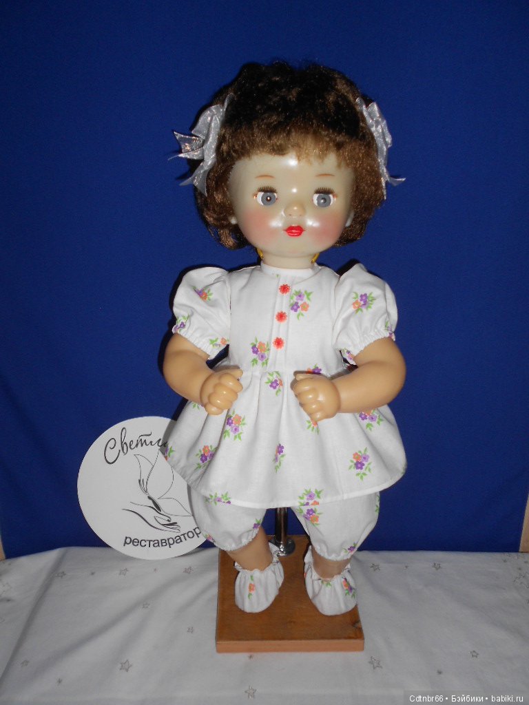 Подробный МК: Возрождение куклы СССР Оли ( ладушки)