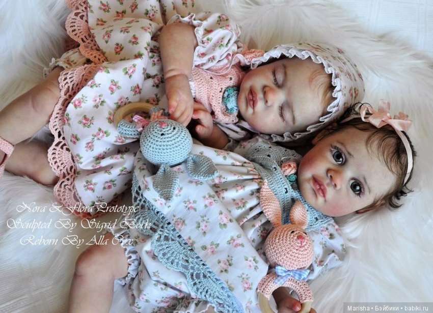 Flora и Nora скульптора Sigrid Bock, автор прототипов Алла Кокс (фото 3)