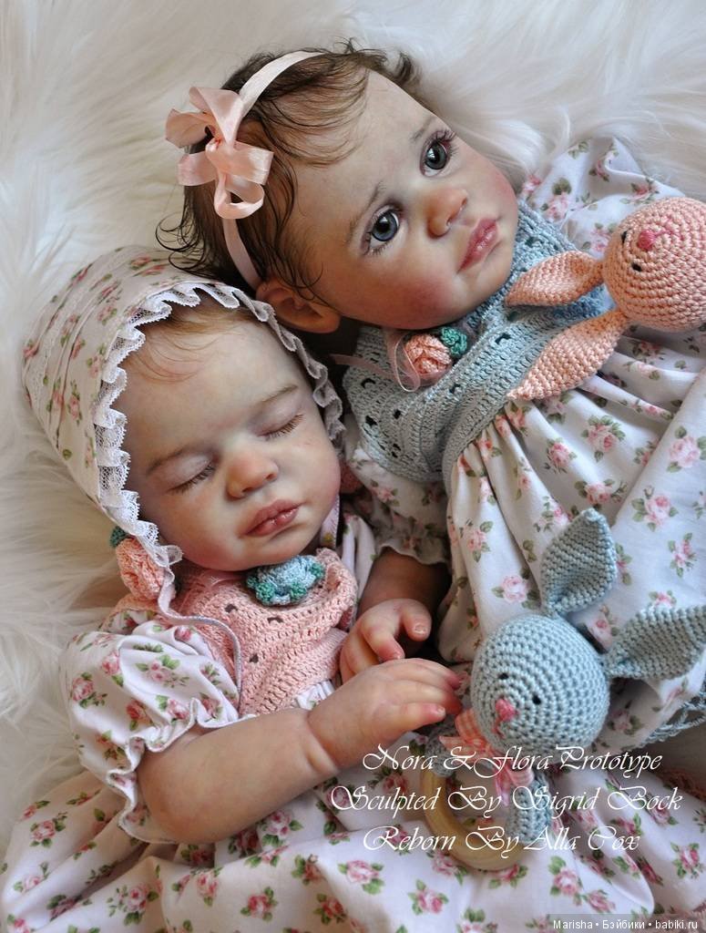 Flora и Nora скульптора Sigrid Bock, автор прототипов Алла Кокс (фото 4)