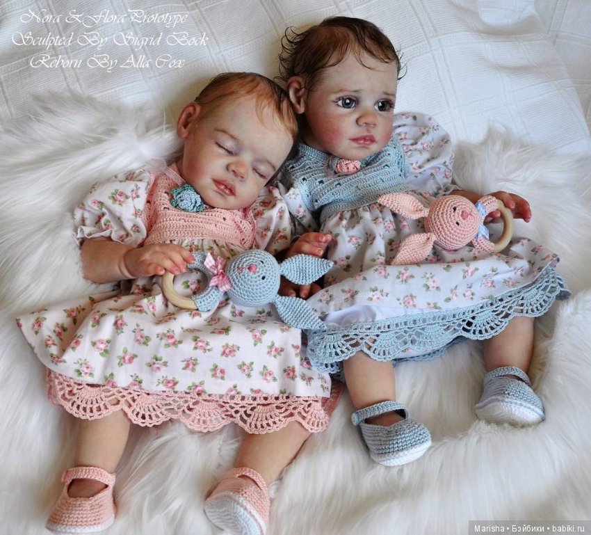 Flora и Nora скульптора Sigrid Bock, автор прототипов Алла Кокс (фото 2)