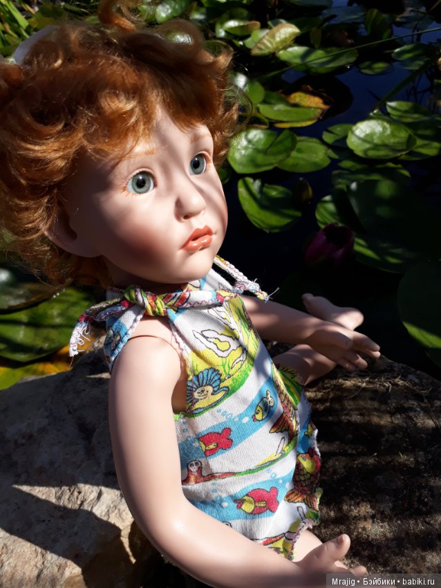 Каролина на даче — Куклы Beatrice Perini (Беатрис Перини): эмоциональные дети