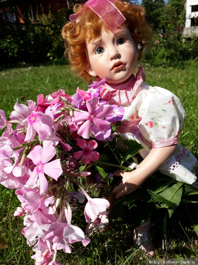 Каролина на даче — Куклы Beatrice Perini (Беатрис Перини): эмоциональные дети