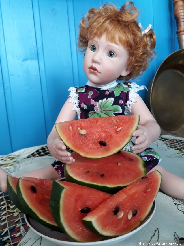 Каролина на даче — Куклы Beatrice Perini (Беатрис Перини): эмоциональные дети