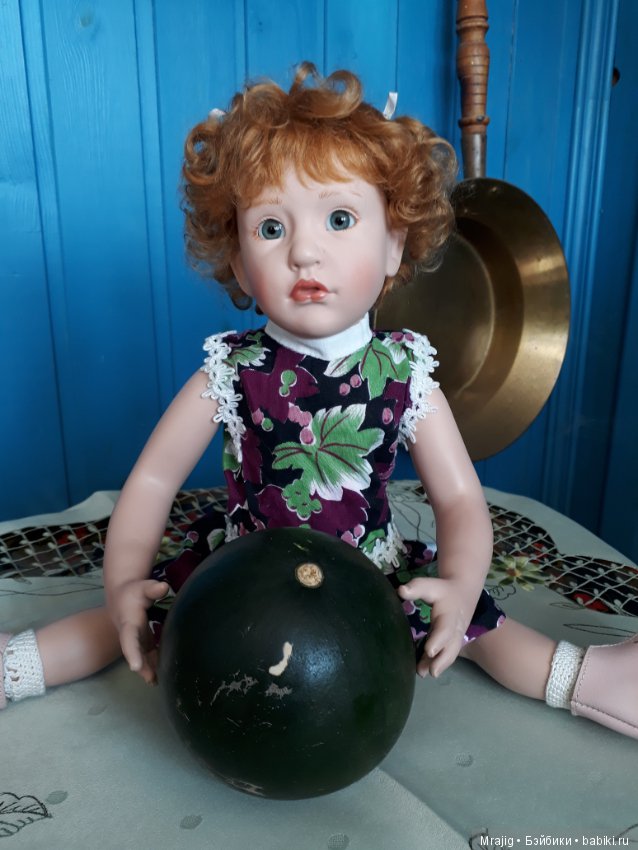 Каролина на даче — Куклы Beatrice Perini (Беатрис Перини): эмоциональные дети (фото 9)