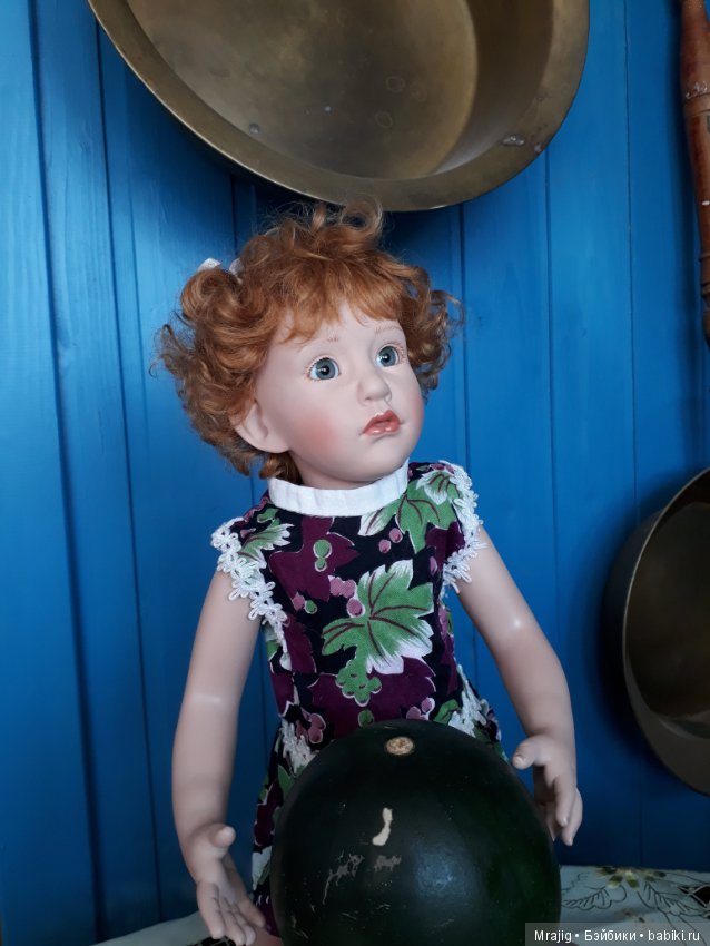 Каролина на даче — Куклы Beatrice Perini (Беатрис Перини): эмоциональные дети (фото 8)