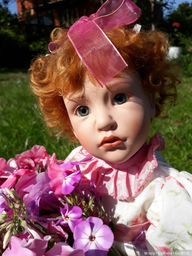 Каролина на даче — Куклы Beatrice Perini (Беатрис Перини): эмоциональные дети