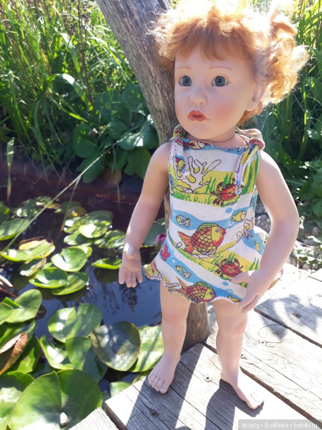 Каролина на даче — Куклы Beatrice Perini (Беатрис Перини): эмоциональные дети