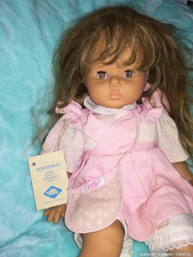 Приехала такая "Золушка" — Редкие и винтажные куклы Zapf Creation: Colette (фото 3)