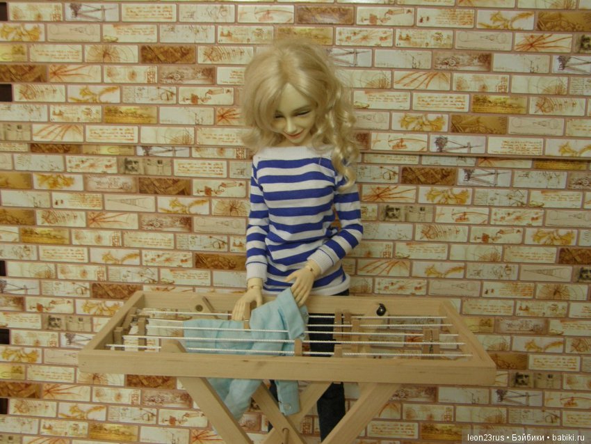 Прачечная хозяюшки — Аксессуары для кукол своими руками: идеи (фото 10)