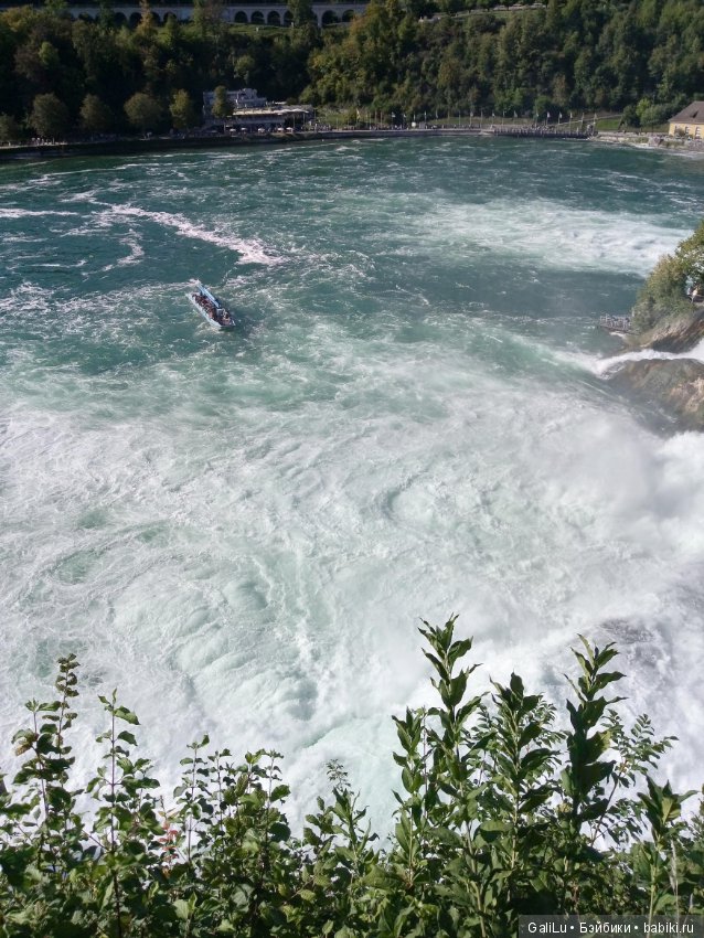 Рeйнский водопaд, Швецария - Rheinfall
