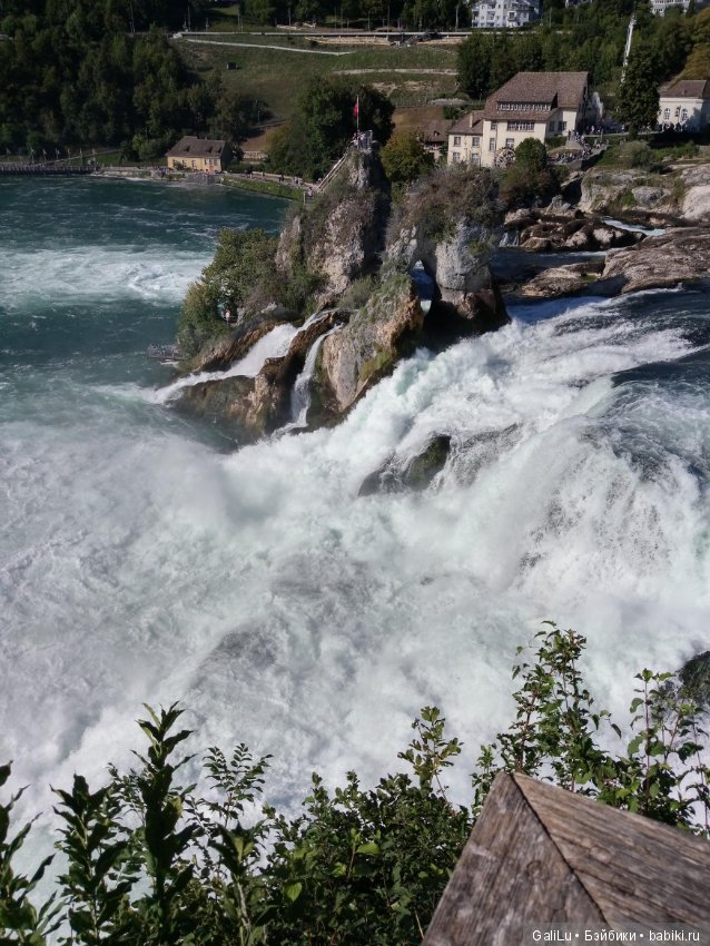 Рeйнский водопaд, Швецария - Rheinfall (фото 8)