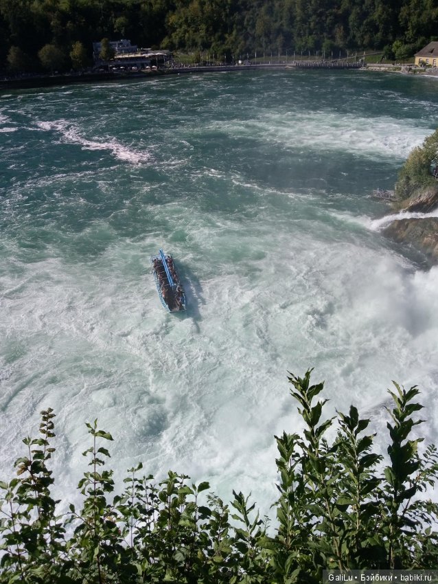 Рeйнский водопaд, Швецария - Rheinfall