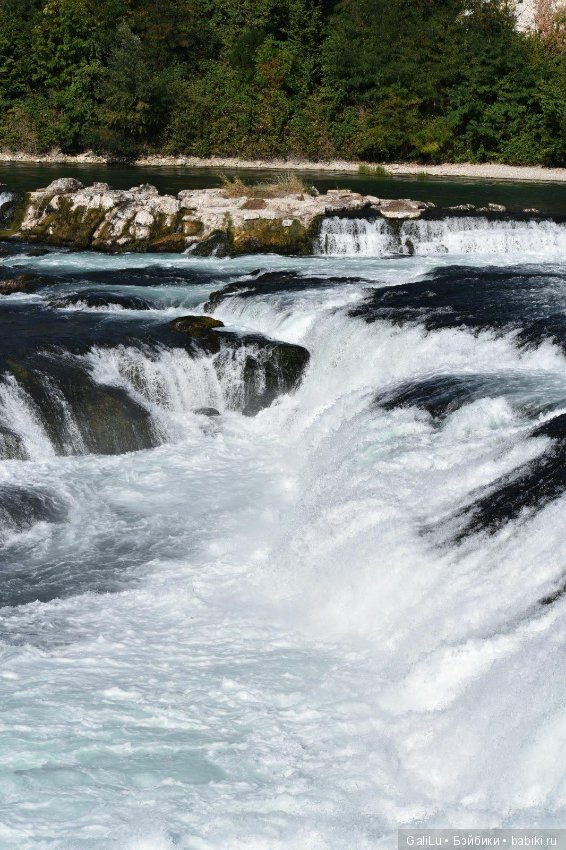 Рeйнский водопaд, Швецария - Rheinfall