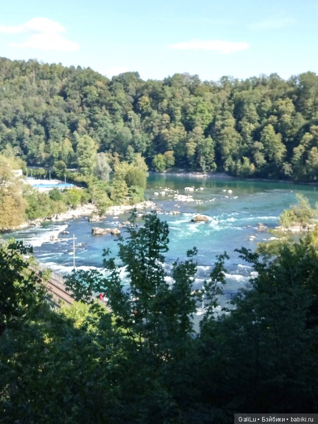 Рeйнский водопaд, Швецария - Rheinfall