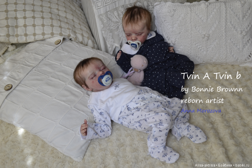 Мои милые близнецы! Куклы реборн Анны Морозовой (фото 3)